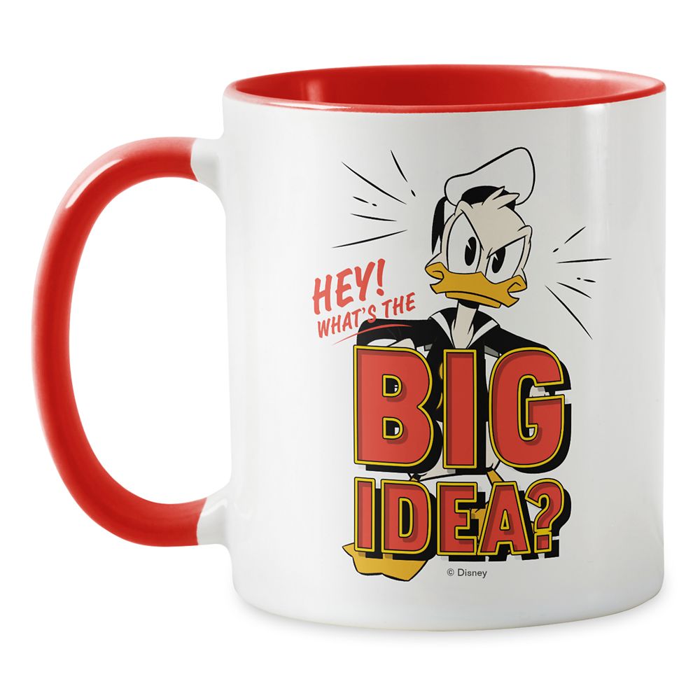 Donald Duck Audacious Friendly Spirited Outspoken Determined Provoking – Mug  Barista