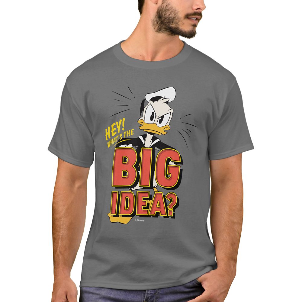 Donald Duck T-Shirt for Men – DuckTales – Customizable