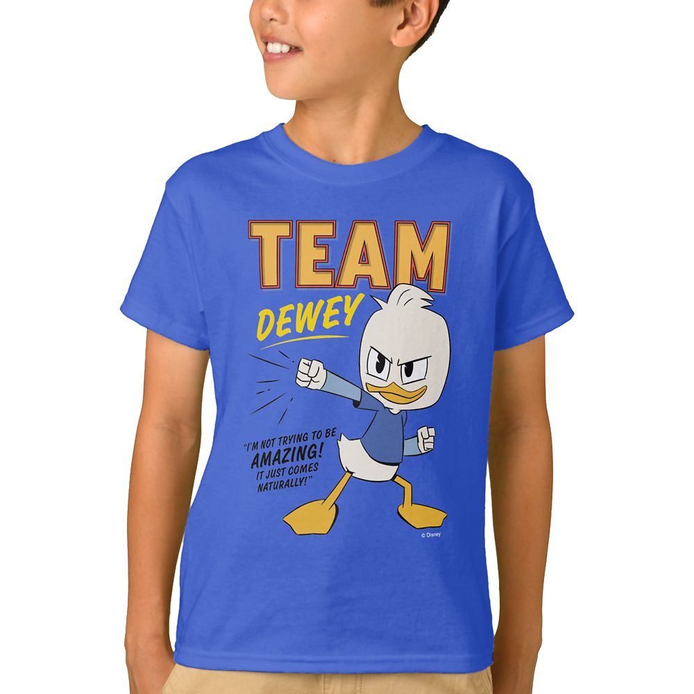 Team Dewey T-Shirt for Kids  DuckTales  Customizable Official shopDisney