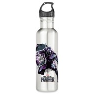 Black Panther Warrior King Water Bottle – Customizable