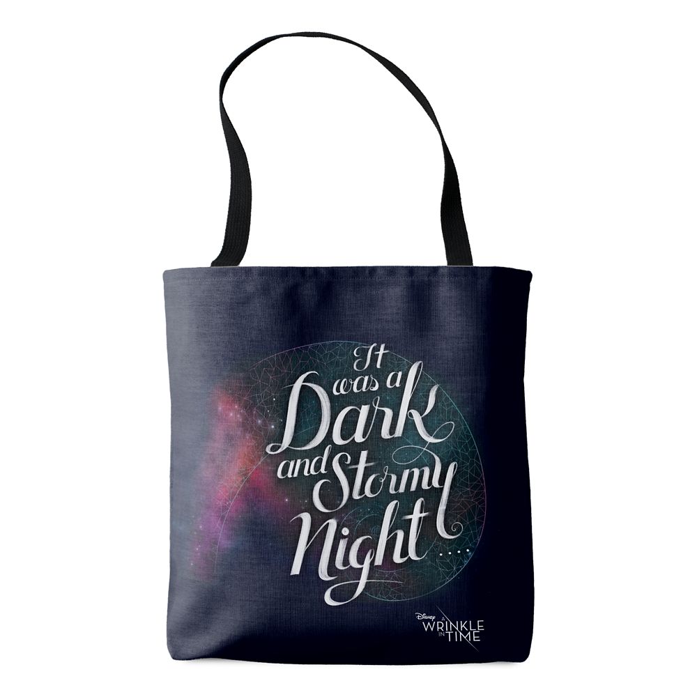 It Was a Dark and Stormy Night Tote Bag  A Wrinkle in Time  Customizable Official shopDisney