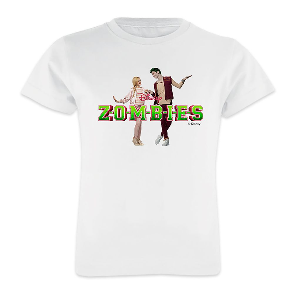 ZOMBIES: Zed & Addison Holding Hands T-Shirt for Girls  Customizable Official shopDisney