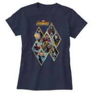 Marvel's Avengers: Infinity War Diamond Panel T-Shirt for Women – Customizable
