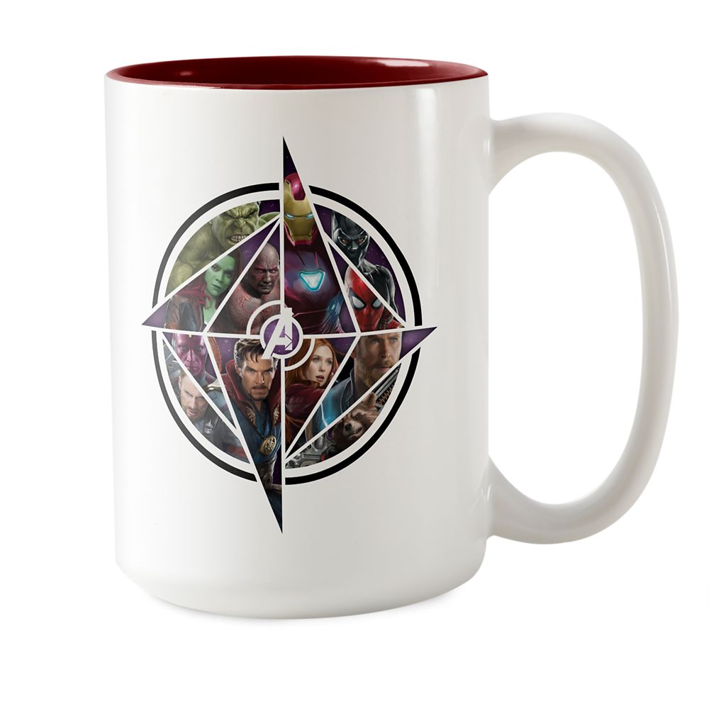 Marvels Avengers: Infinity War Geometric Icon Mug  Customizable Official shopDisney