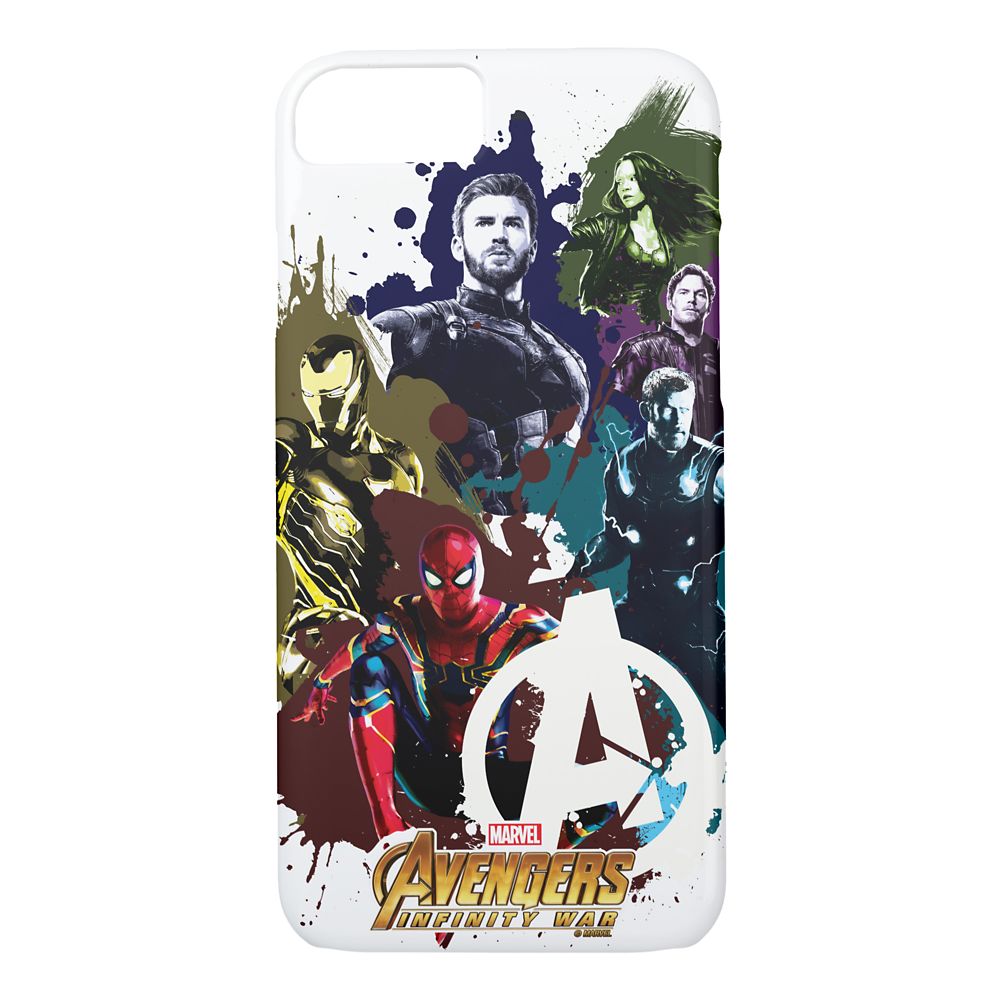 Marvel s Avengers Infinity War Paint Splatter iPhone 8 7 Case