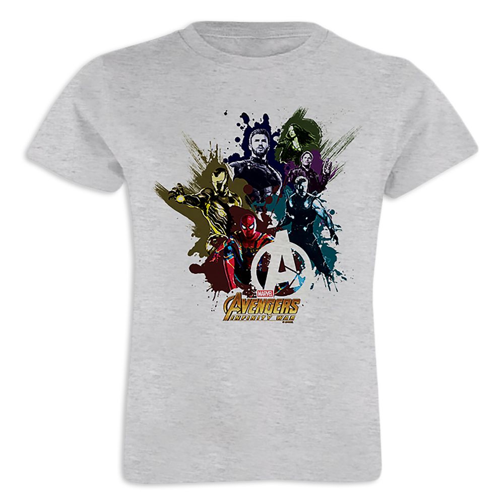 Marvel's Avengers: Infinity War Paint Splatter T-Shirt for Girls – Customizable