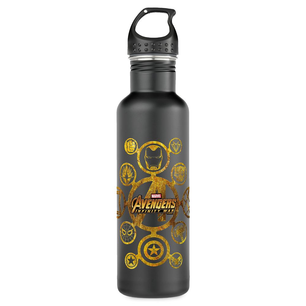 Marvel's Avengers: Infinity War Connected Hero Icons Water Bottle – Customizable