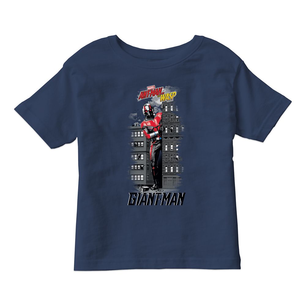 Ant-Man and the Wasp: Giant-Man Between Buildings T-Shirt for Boys – Customizable