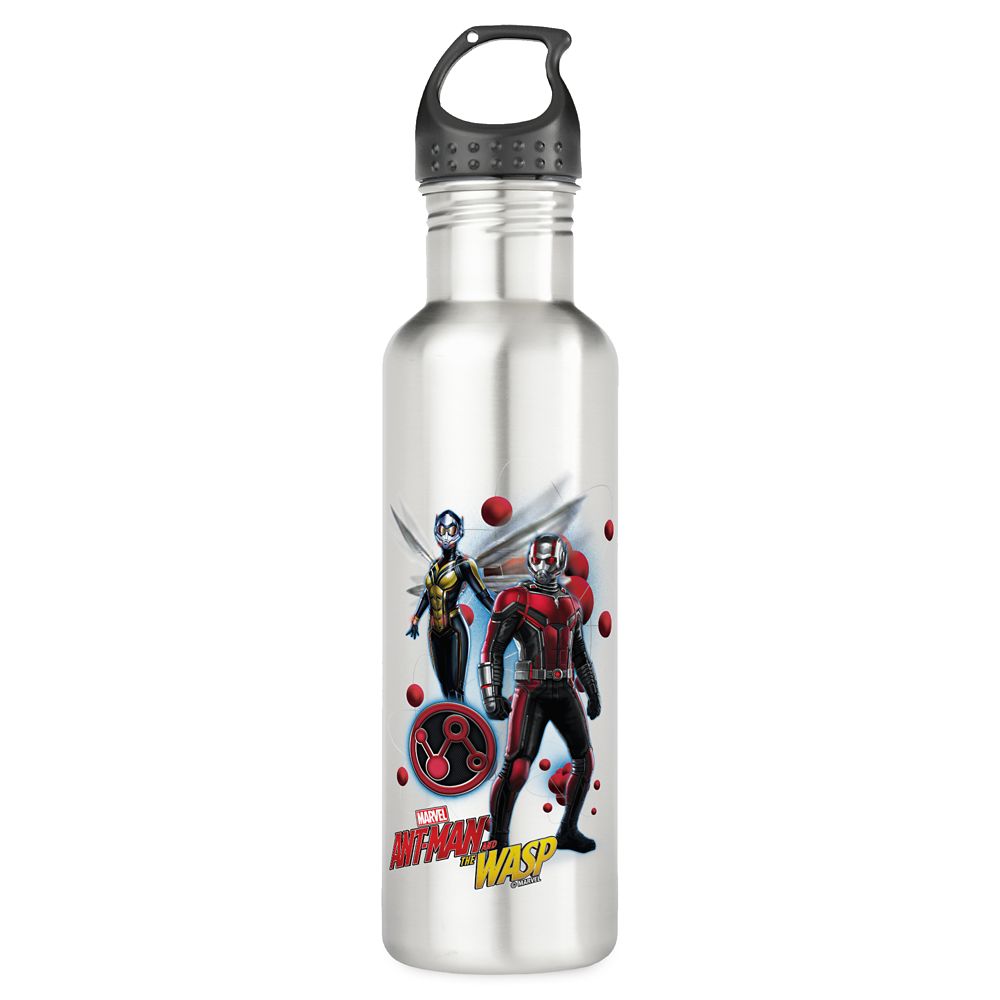 Ant-Man and The Wasp: Pym Particles Badge Stainless Steel Water Bottle – Customizable