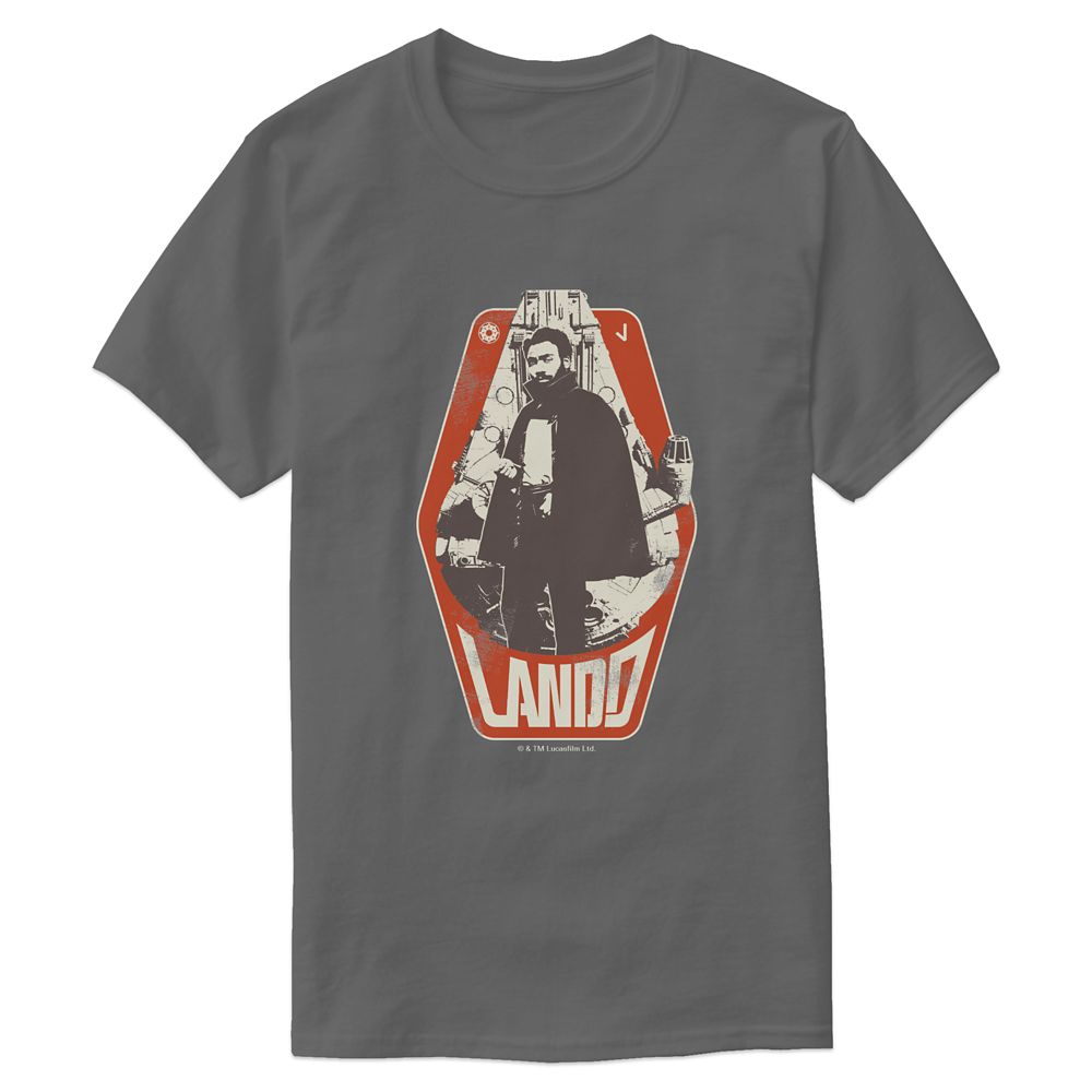 Solo: A Star Wars Story Lando Calrissian T-Shirt for Men  Customizable Official shopDisney