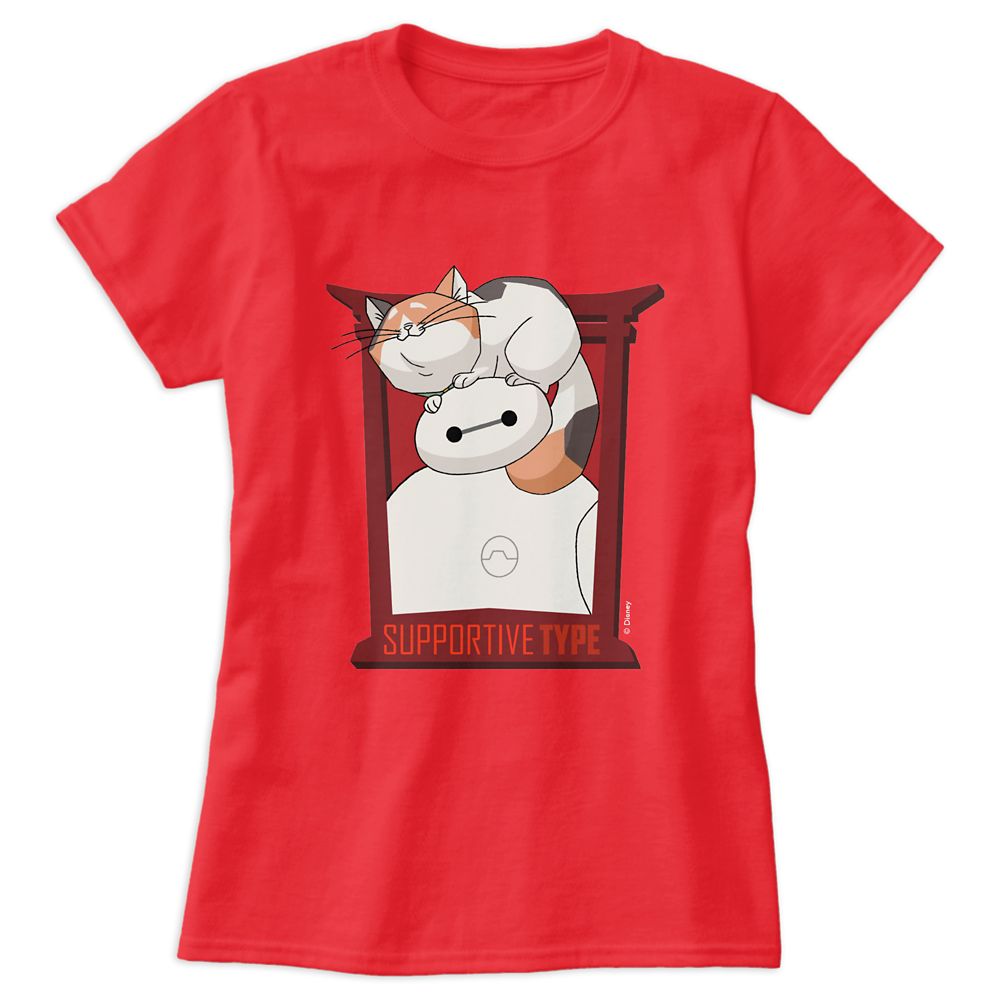 Big Hero 6: The Series Baymax and Mochi T-Shirt for Women  Customizable Official shopDisney