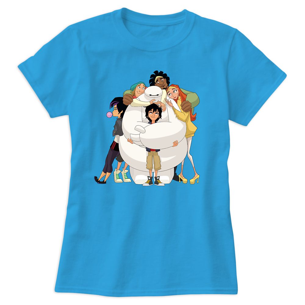 Big Hero 6: The Series Baymax and Friends T-Shirt for Women  Customizable Official shopDisney