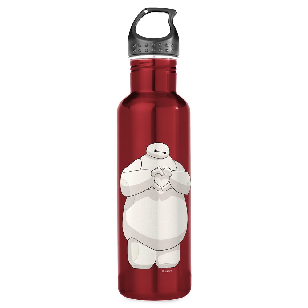 Disney Store Baymax Flip Top Water Bottle, Big Hero 6 – Varieties