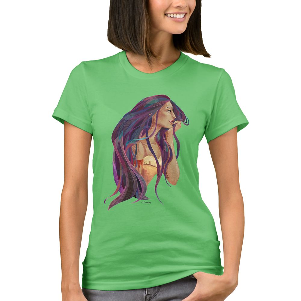 Pocahontas Ride the Wind T-Shirt for Girls  Customizable Official shopDisney