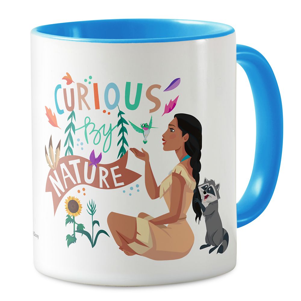 Pocahontas Curious By Nature Mug  Customizable Official shopDisney