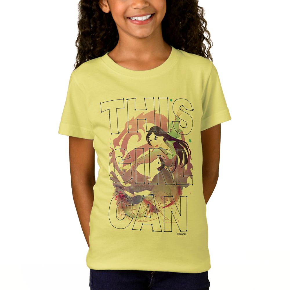 Mulan This Girl Can T-Shirt for Girls  Customizable Official shopDisney