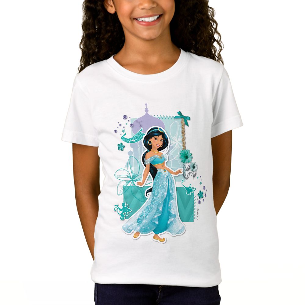 Jasmine Courageous T-Shirt for Girls  Customizable Official shopDisney