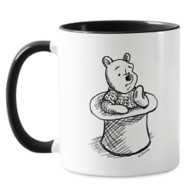Winnie the Pooh Think Think Think Mug – Christopher Robin – Customizable