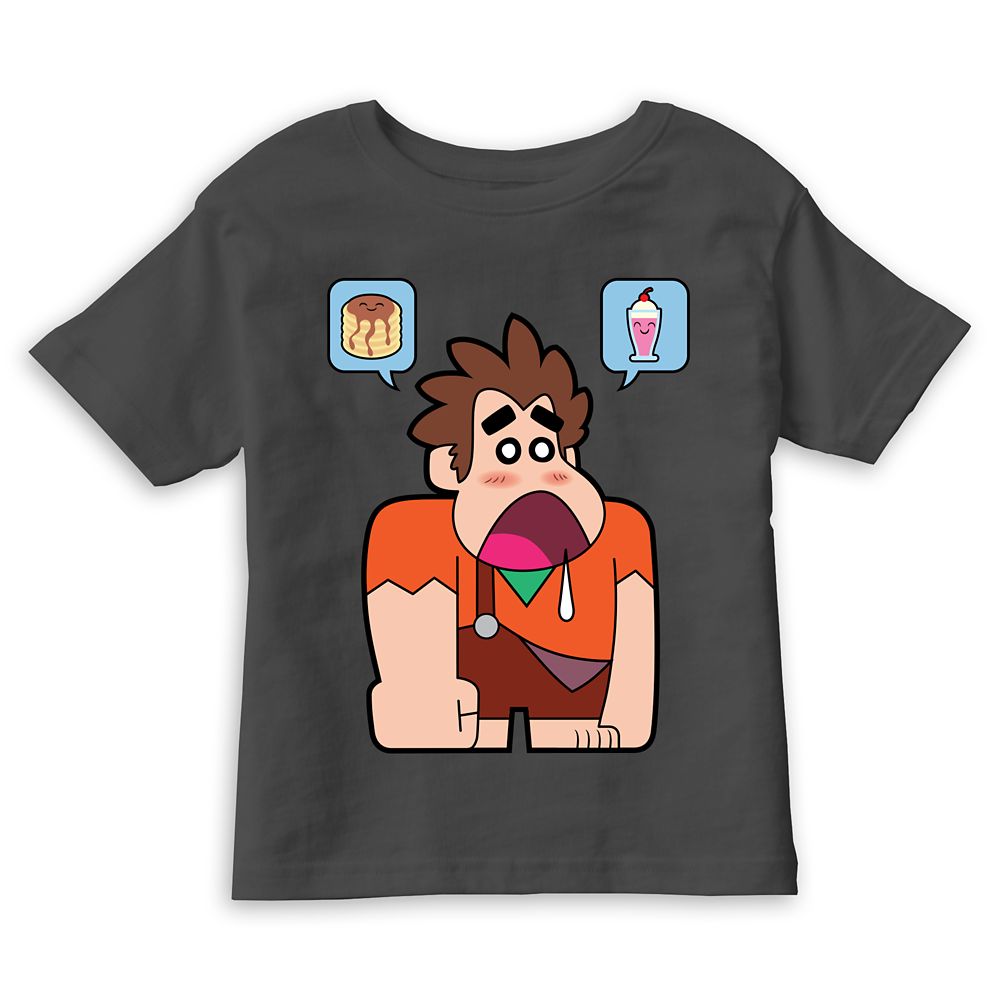 Wreck-it Ralph Pancake Milk Shake T-Shirt for Kids – Ralph Breaks the Internet – Customizable