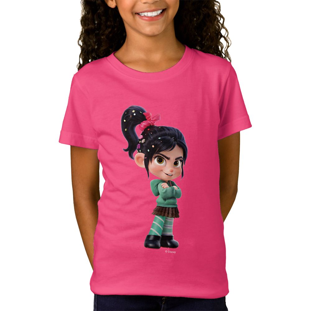 Vanellope T-Shirt for Kids  Ralph Breaks the Internet  Customizable Official shopDisney