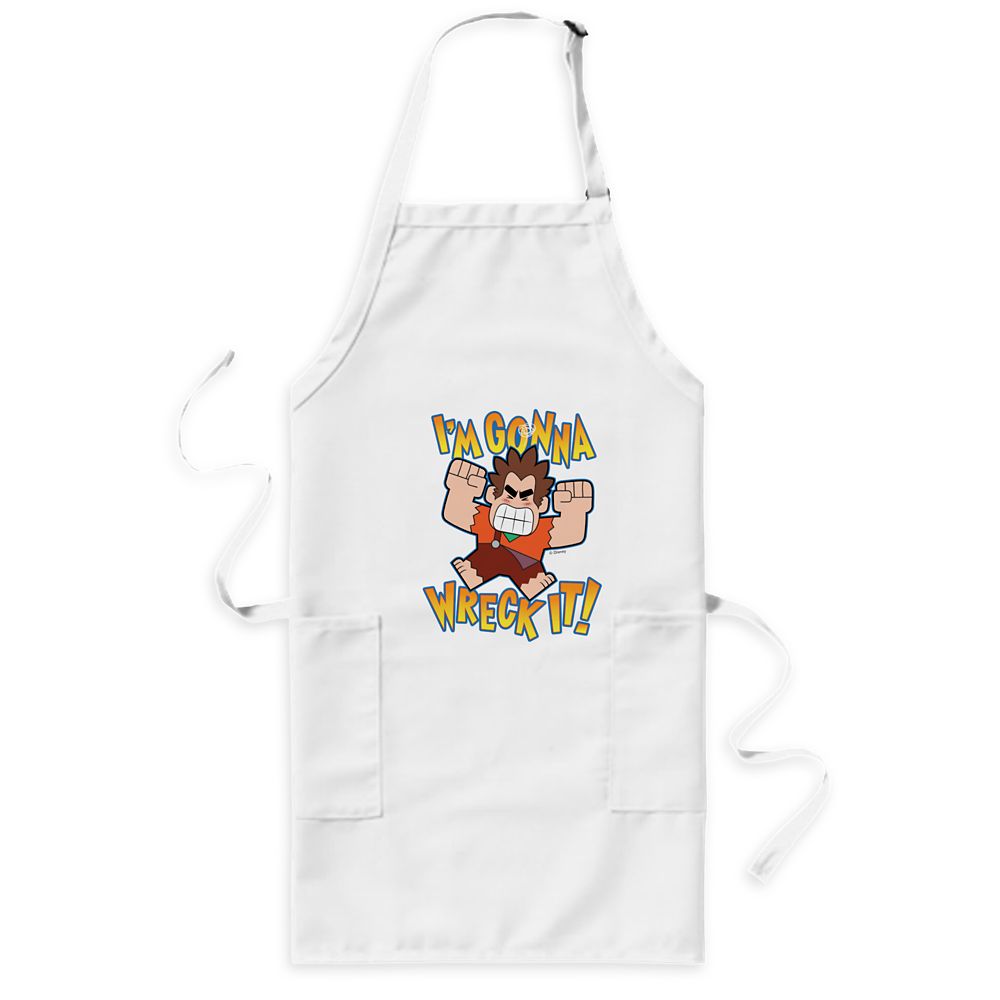 Wreck-it Ralph Apron for Adults  Ralph Breaks the Internet  Customizable Official shopDisney
