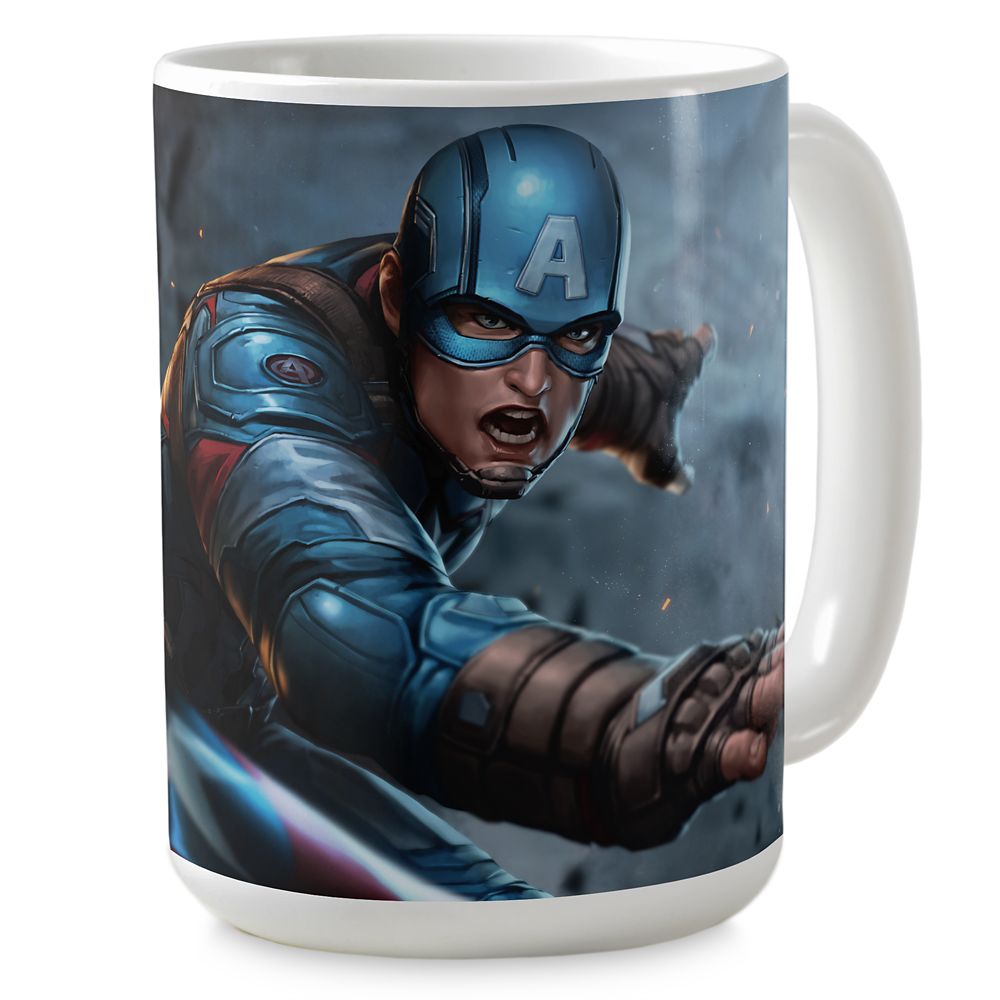 Captain America Shield Coffee Mug  Marvel Future Fight  Customizable Official shopDisney