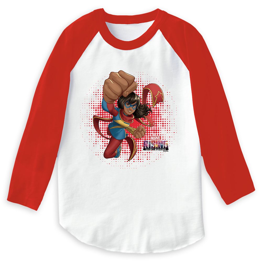 Ms. Marvel Flying Punch T-Shirt for Girls  Marvel Rising  Customizable Official shopDisney