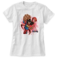 Ms. Marvel Flying Punch T-Shirt for Women – Marvel Rising – Customizable