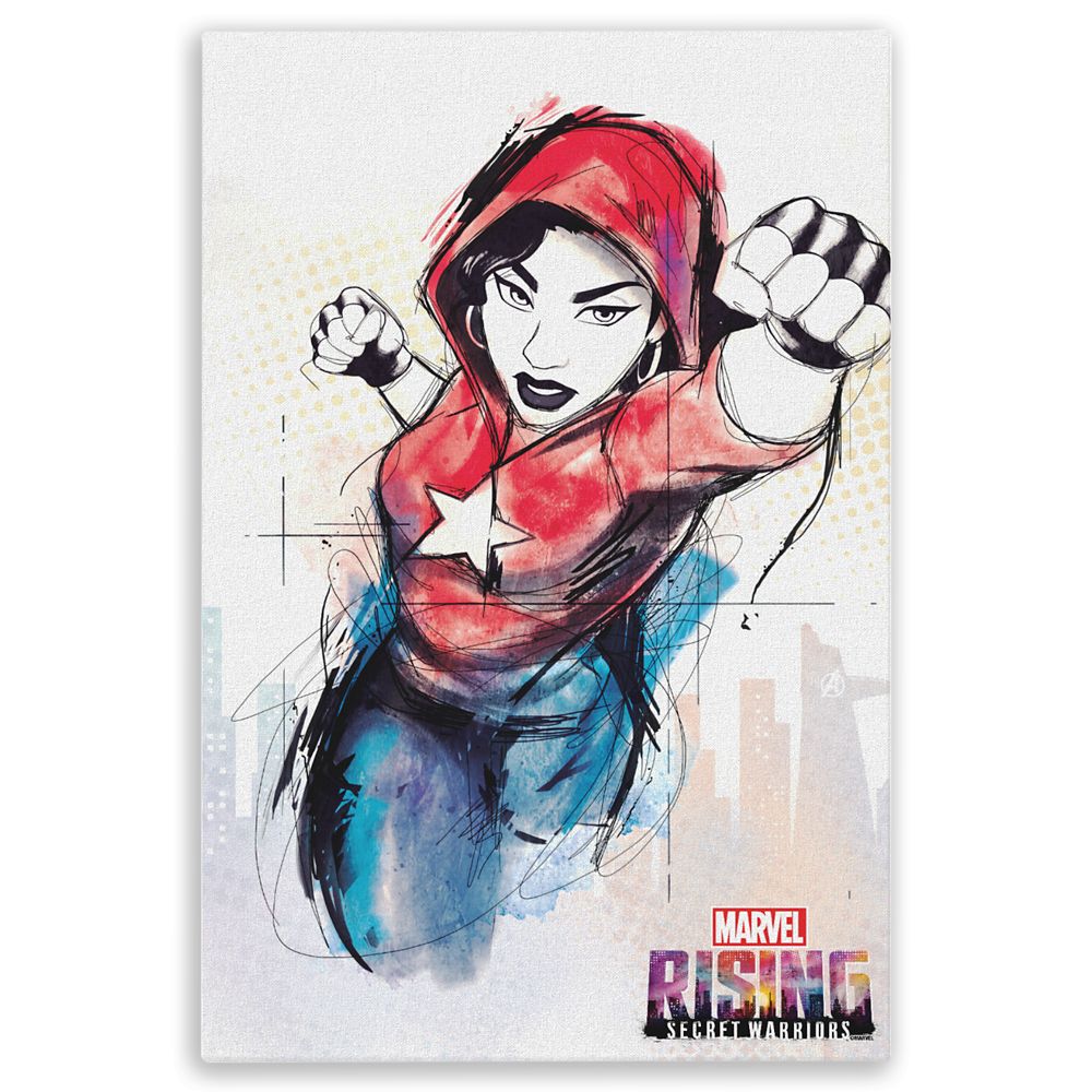 America Chavez Canvas Print  Marvel Rising  Customizable Official shopDisney