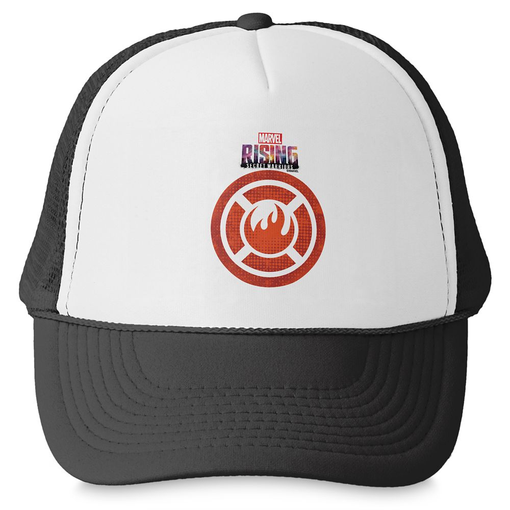 Inferno Logo Trucker Hat  Marvel Rising  Customizable Official shopDisney