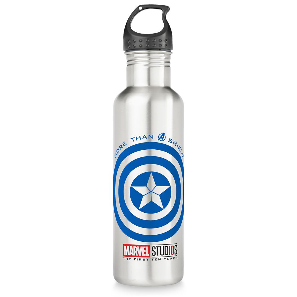 [Disney Store] Captain America Water Bottle - Large - New