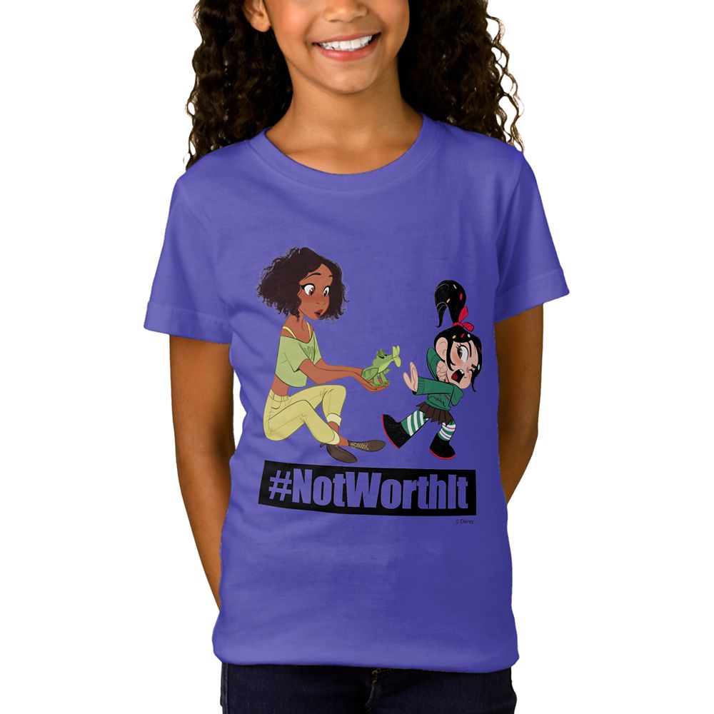 Ralph Breaks the Internet #NotWorthIt T-Shirt for Girls  Customizable Official shopDisney