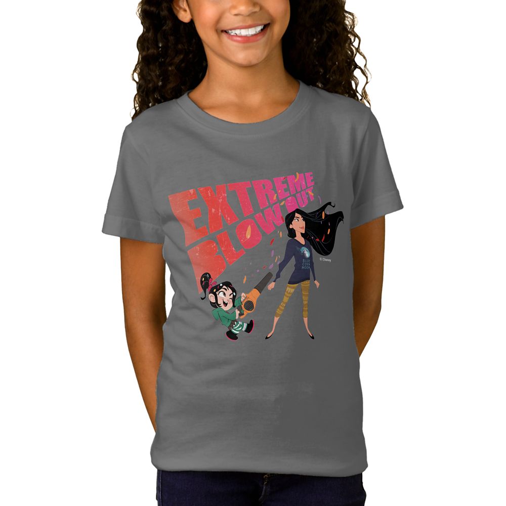 Ralph Breaks the Internet Extreme Blowout T-Shirt for Girls  Customizable Official shopDisney