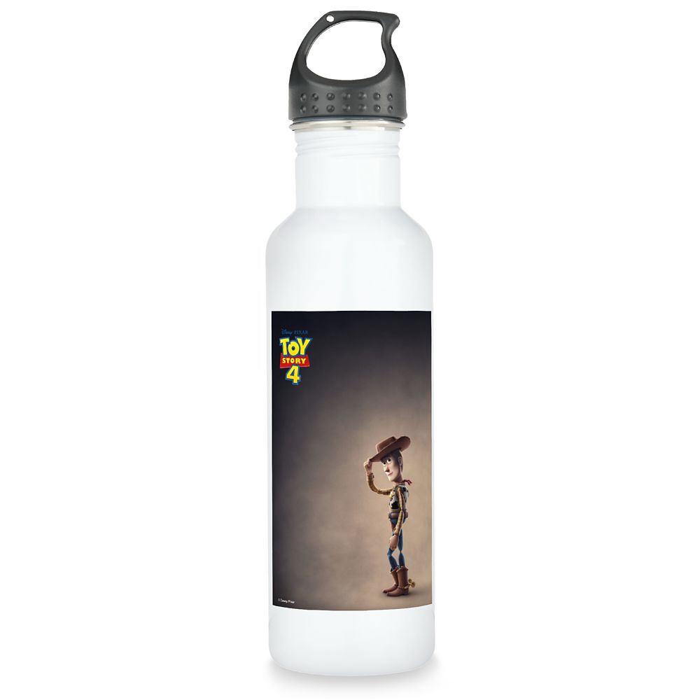 Toy Story 4 Poster Stainless Steel Water Bottle – Customizable