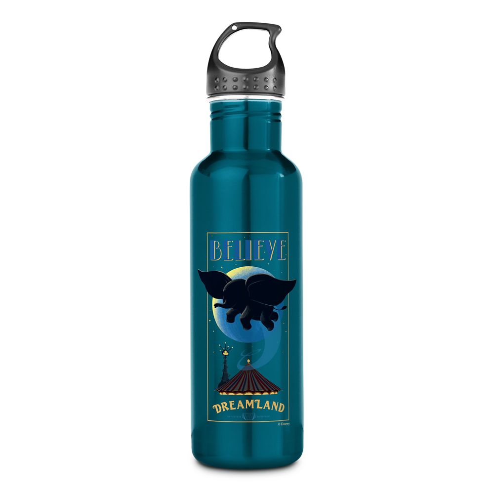Dumbo: Dreamland Believe Attraction Art Stainless Steel Water Bottle  Live Action Film  Customized Official shopDisney