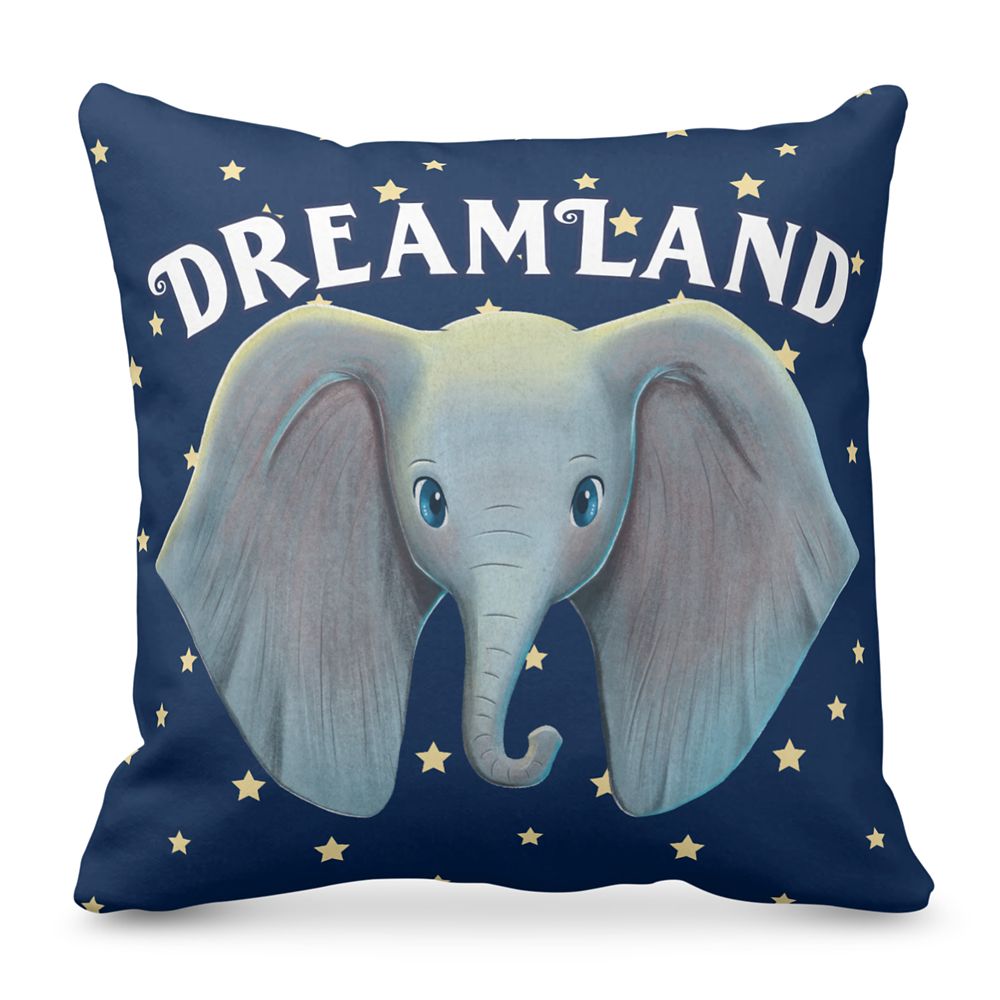 Dumbo: Cute Large Ears Painted Art Throw Pillow  Live Action Film  Customized Official shopDisney