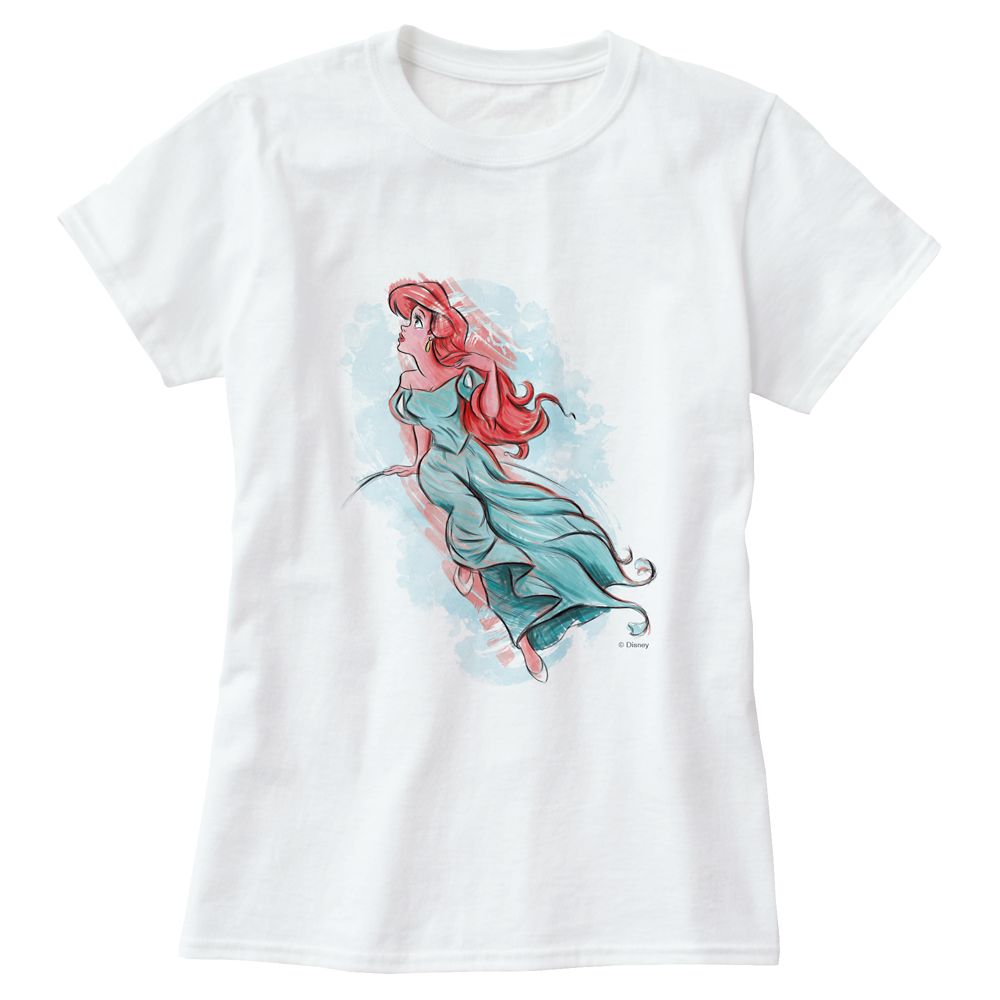 Art of Ariel: Sea Dreams T-Shirt for Women  Customized Official shopDisney