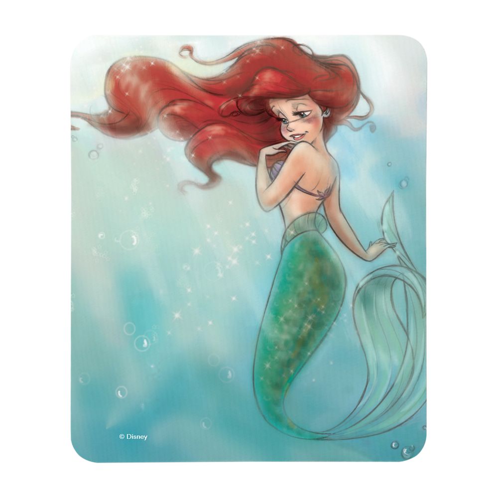 Art of Ariel: Be Fearless. Be Free Mouse Pad  Customized Official shopDisney