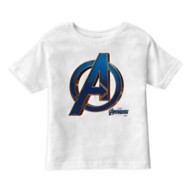 Marvel's Avengers: Endgame – Avengers Blue & Gold Logo T-Shirt for Boys – Customized
