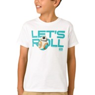 BB-8 Let's Roll T-Shirt for Boys – Star Wars – Customized