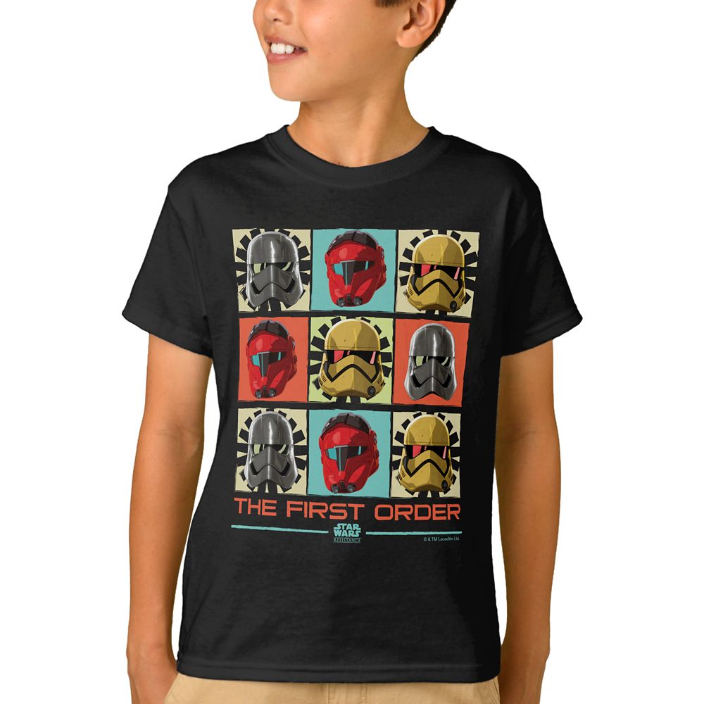 Star Wars Resistance: The First Order T-Shirt for Boys Customizable Official shopDisney