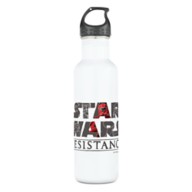 Star Wars Resistance Logo Stainless Steel Water Bottle – Customizable