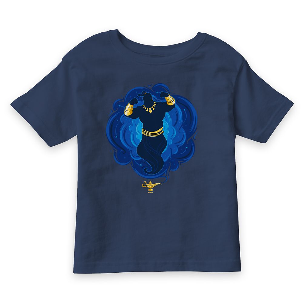 Genie Emerging from Lamp T-Shirt for Boys  Aladdin  Live Action Film  Customized Official shopDisney