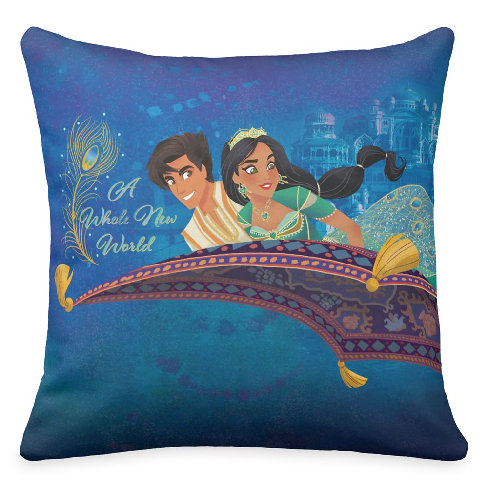 Aladdin A Whole New World Throw Pillow  Live Action Film  Customized Official shopDisney