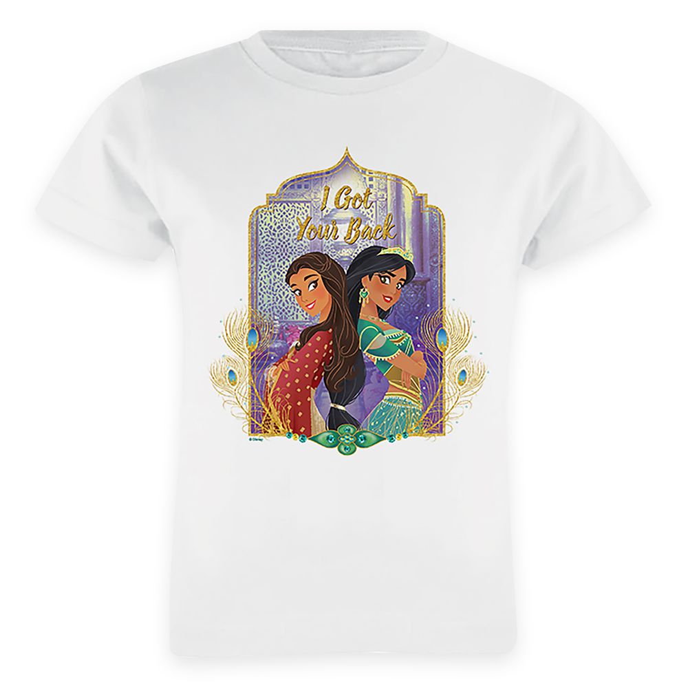 Dalia and Jasmine T-Shirt for Girls – Aladdin – Live Action Film – Customized