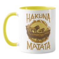''Hakuna Matata'' Woodcut Design Mug – The Lion King 2019 Film – Customized