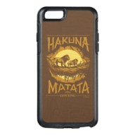 ''Hakuna Matata'' Woodcut Design OtterBox iPhone 8/7 Case – The Lion King 2019 Film – Customized
