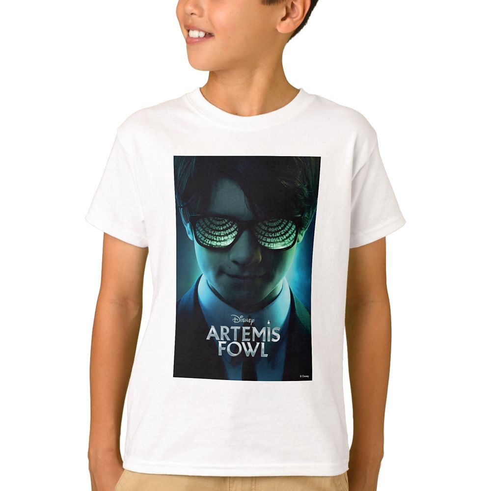 Artemis Fowl Movie Poster T-Shirt for Boys  Customized Official shopDisney