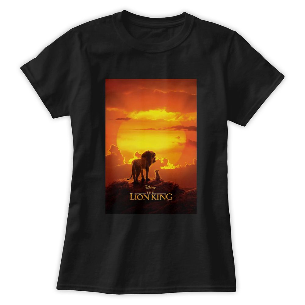 Mufasa and Simba at Sunset T-Shirt for Women  The Lion King 2019 Film  Customized Official shopDisney