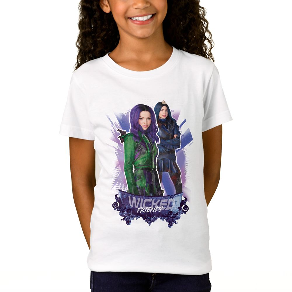 Mal & Evie: Wicked Friends T-Shirt for Girls – Descendants 3 ...